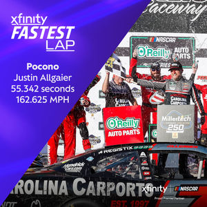 Image post by @xfinityracing on Instagram