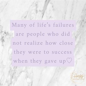 Image post by @HessBeautyBar on Facebook