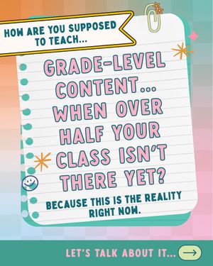 Image post by @getyourteachon on Instagram