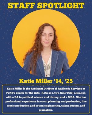 Image post by @tcnj_artscomm on Instagram