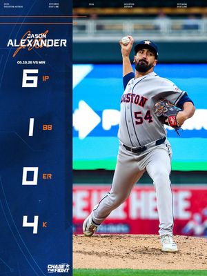 Image post by @astros on Twitter