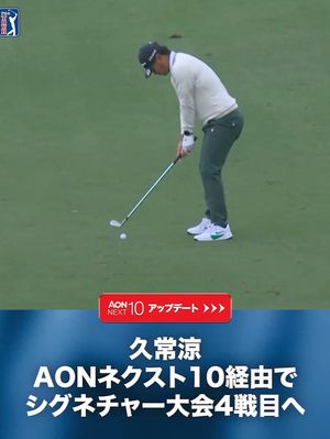 Image post by @pgatour_japan on Instagram