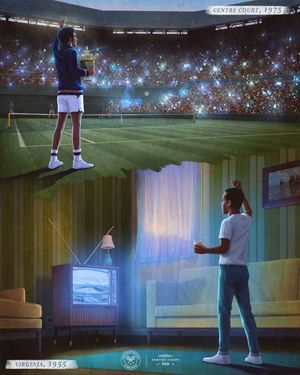 Image post by @wimbledon on Instagram