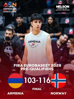 Image post by @armeniansportsnews on Instagram