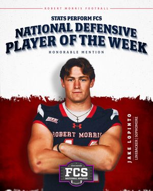 Image post by @rmu_football on Instagram
