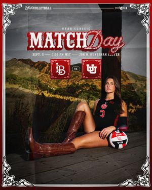 Image post by @utahvolleyball on Instagram