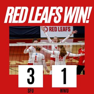 Image post by @sfu_volleyball on Instagram