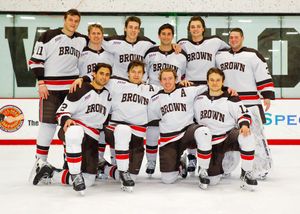 Image post by @BrownU_MHockey on Twitter