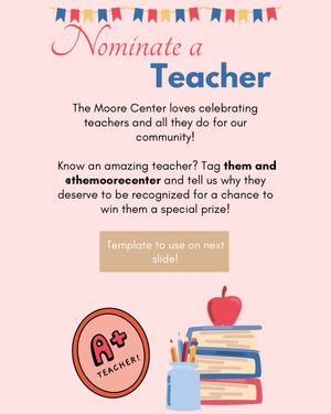 Image post by @themoorecenter on Instagram