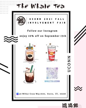 Image post by @whaletea.uconn on Instagram