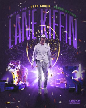 Image post by @LSUfootball on Twitter