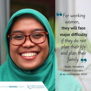 Image post by @unfoundation on Instagram
