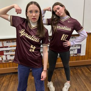 Image post by @ignatiusgirlsbaseball on Instagram