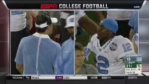 Image post by @uncsportsxtra on Facebook