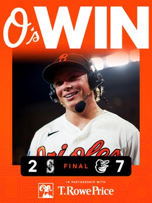 Image post by @orioles on Instagram