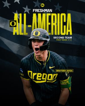 Image post by @oregonbaseball on Instagram