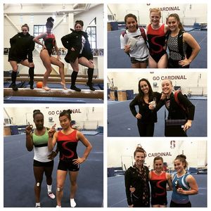 Image post by @stanfordgymnastics on Instagram