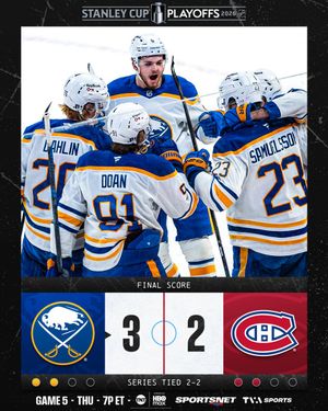 Image post by @NHL on Twitter