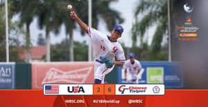 Image post by @WBSC on Twitter