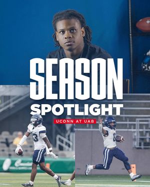 Image post by @uconnfootball on Instagram