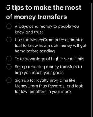Image post by @MoneyGram on Twitter