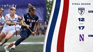 Image post by @PennWomensLax on Twitter