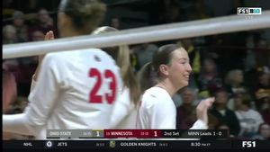 Video post by @OhioStateWVB on Twitter