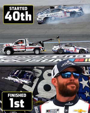 Image post by @nascaronnbc on Instagram
