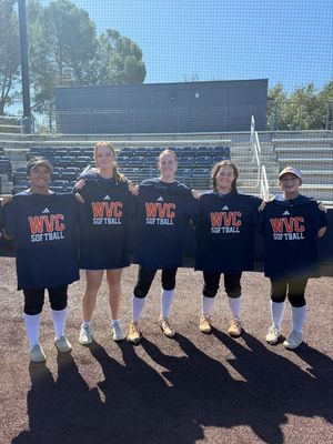 Image post by @West Valley College Softball on Facebook