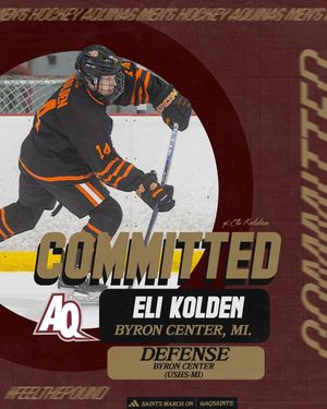 Image post by @aquinashockeycommitments on Instagram