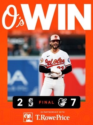 Image post by @Orioles on Twitter