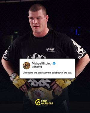 Image post by @cagewarriors on Instagram