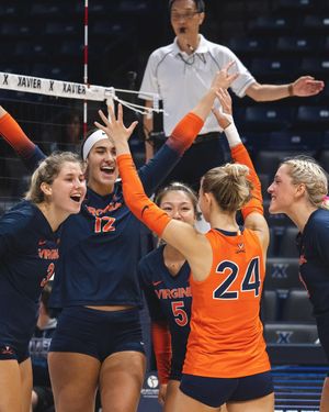 Image post by @uvavolleyball on Instagram