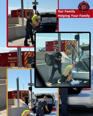 Image post by @phoenixfiredepartment on Instagram