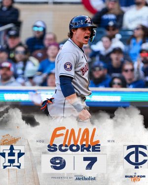 Image post by @astros on Instagram