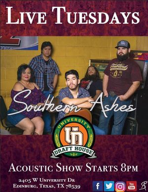 Image post by @SouthernAshesMusic on Facebook