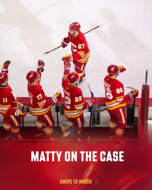 Image post by @nhlflames on Instagram