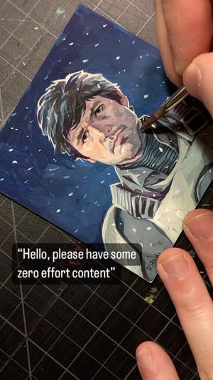 Video post by @RichPellegrinoArt on Facebook