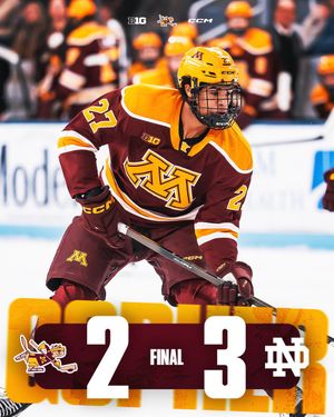 Image post by @GopherHockey on Twitter