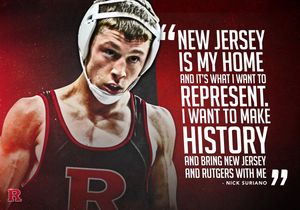 Image post by @RUWrestling on Twitter