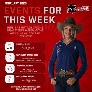 Image post by @womensrodeo on Instagram