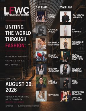 Image post by @latinfashionweekcolorado on Instagram