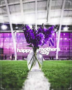 Image post by @NU_Sports on Twitter
