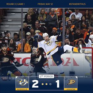 Image post by @predsnhl on Instagram