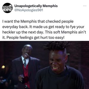 Image post by @unapologeticallymemphis on Instagram