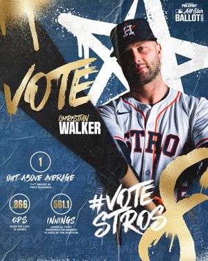 Image post by @astros on Twitter