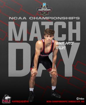 Image post by @NIUWrestling on Twitter