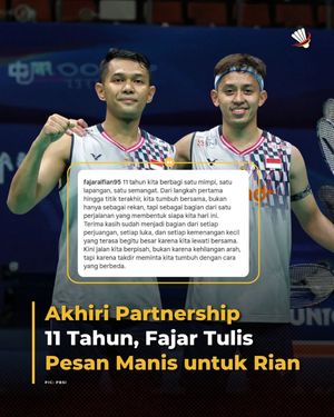 Image post by @bolalobbadminton on Instagram