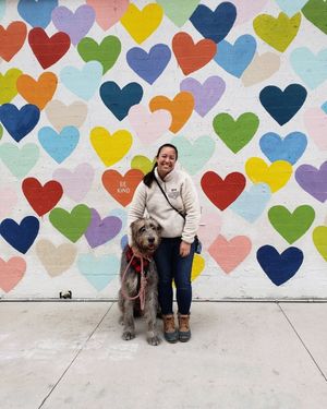 Image post by @thesavannahwolfhound on Instagram