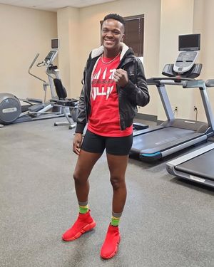 Image post by @tiarabrownboxing on Instagram